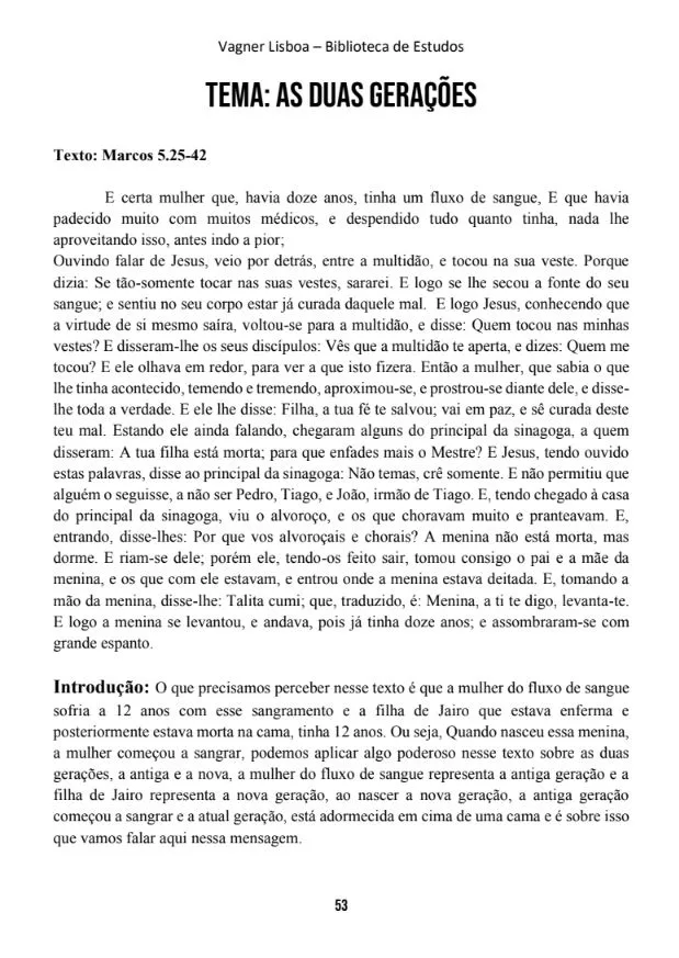 Sermão exemplo 1